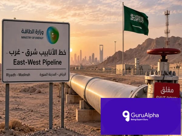 Saudi Stock Crash Follows Oil Facility Strike as Washington Blames Tehran